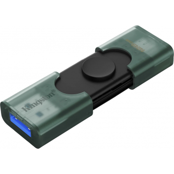 Флеш-накопитель KINGSTON 128 Gb USB-A + USB-C 3.2 Gen 1 DataTraveler DuoG2 Флеш-накопитель KINGSTON 128 Gb USB-A + USB-C 3.2 Gen 1 DataTraveler DuoG2