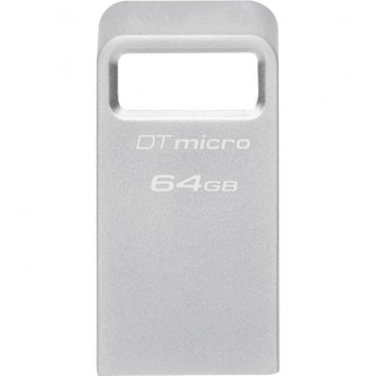 Флеш-накопитель KINGSTON 64GB DataTraveler Micro 200MB/s Metal USB 3.2 Gen 1 Флеш-накопитель KINGSTON 64GB DataTraveler Micro 200MB/s Metal USB 3.2 Gen 1