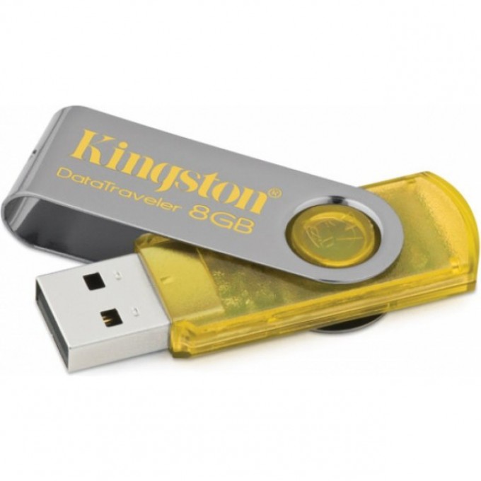 Флешка KINGSTON 8GB Pen Drives USB DT101Y-8GB 292198 Флешка KINGSTON 8GB Pen Drives USB DT101Y-8GB 292198