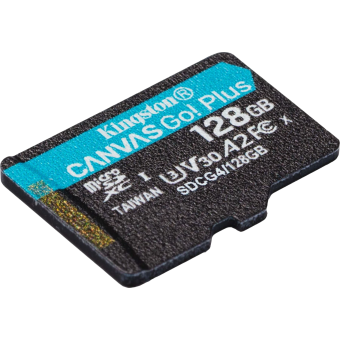 Карта памяти 128Gb MicroSD KINGSTON CANVAS GO! PLUS () SDCG4/128GBSP Карта памяти 128Gb MicroSD KINGSTON CANVAS GO! PLUS () SDCG4/128GBSP