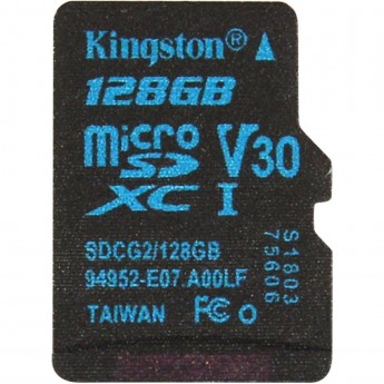 Карта памяти KINGSTON 128GB SDCG2/128GB Карта памяти KINGSTON 128GB SDCG2/128GB