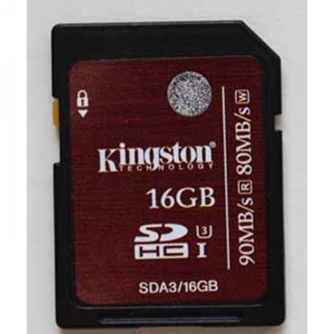Карта памяти KINGSTON 16GB SDA3-16GB 453647 Карта памяти KINGSTON 16GB SDA3-16GB 453647