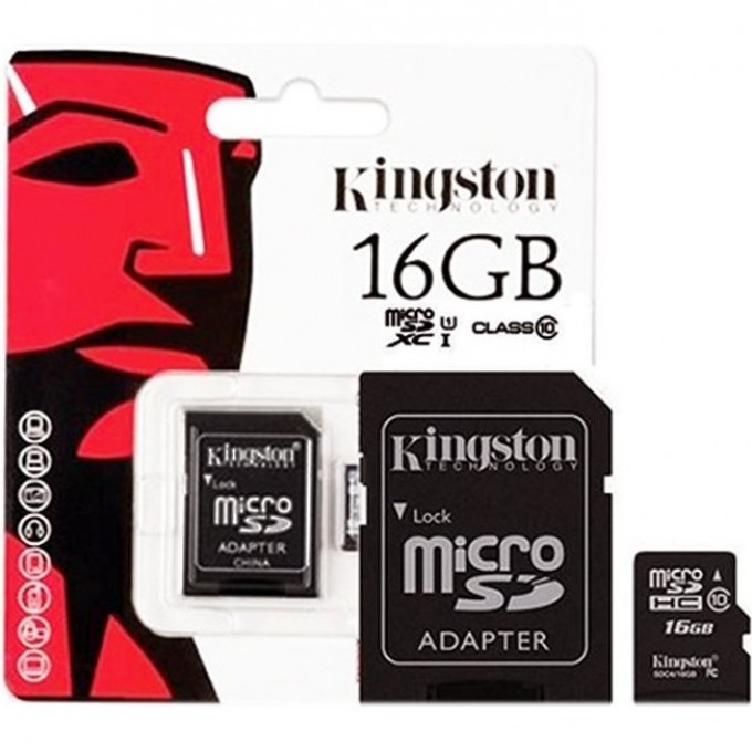 Карта памяти KINGSTON 16GB SDCG-16GBSP 543623 Карта памяти KINGSTON 16GB SDCG-16GBSP 543623