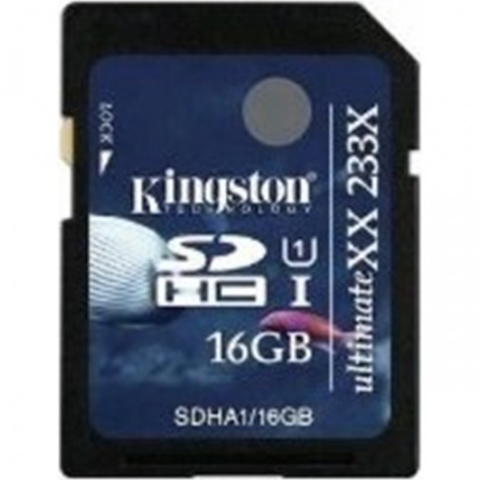 Карта памяти KINGSTON 16GB SDHA1-16GB 400683 Карта памяти KINGSTON 16GB SDHA1-16GB 400683