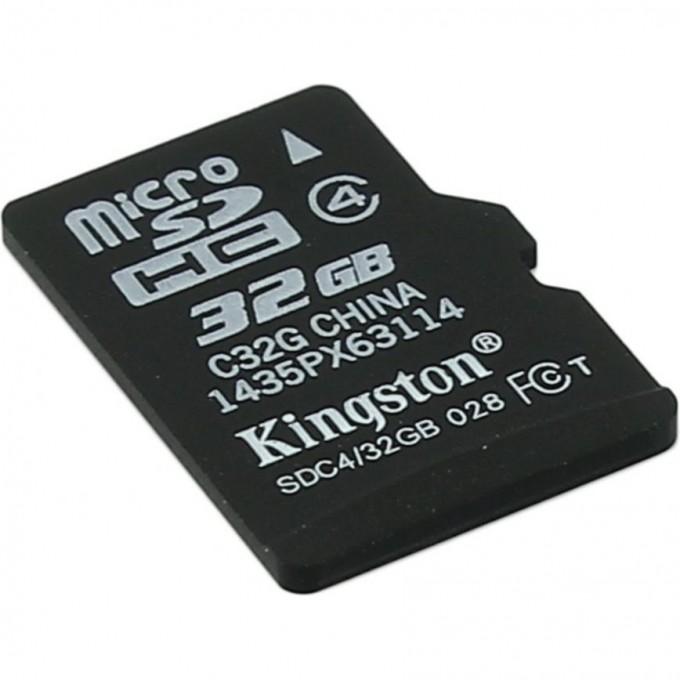 Карта памяти KINGSTON 32GB SDC4-32GBSP 349748 Карта памяти KINGSTON 32GB SDC4-32GBSP 349748