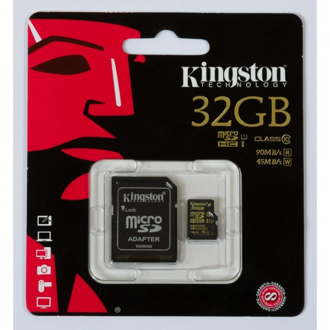 Карта памяти KINGSTON 32GB SDCG-32GB 542699 Карта памяти KINGSTON 32GB SDCG-32GB 542699
