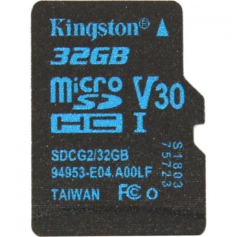 Карта памяти KINGSTON 32GB SDCG2-32GBSP Карта памяти KINGSTON 32GB SDCG2-32GBSP
