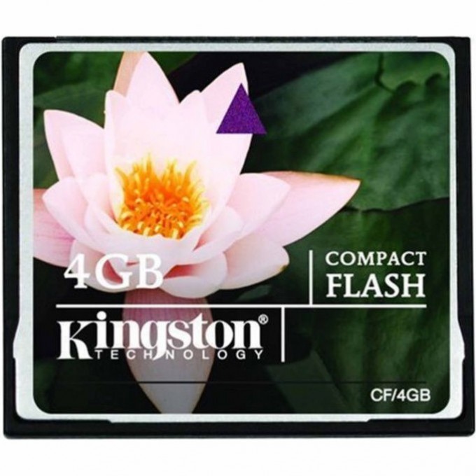 Карта памяти KINGSTON 4GB CF-4GB 301856 Карта памяти KINGSTON 4GB CF-4GB 301856