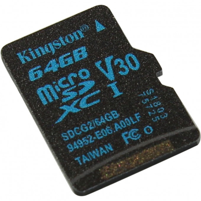 Карта памяти KINGSTON 64GB SDCG2-64GBSP 590321 Карта памяти KINGSTON 64GB SDCG2-64GBSP 590321