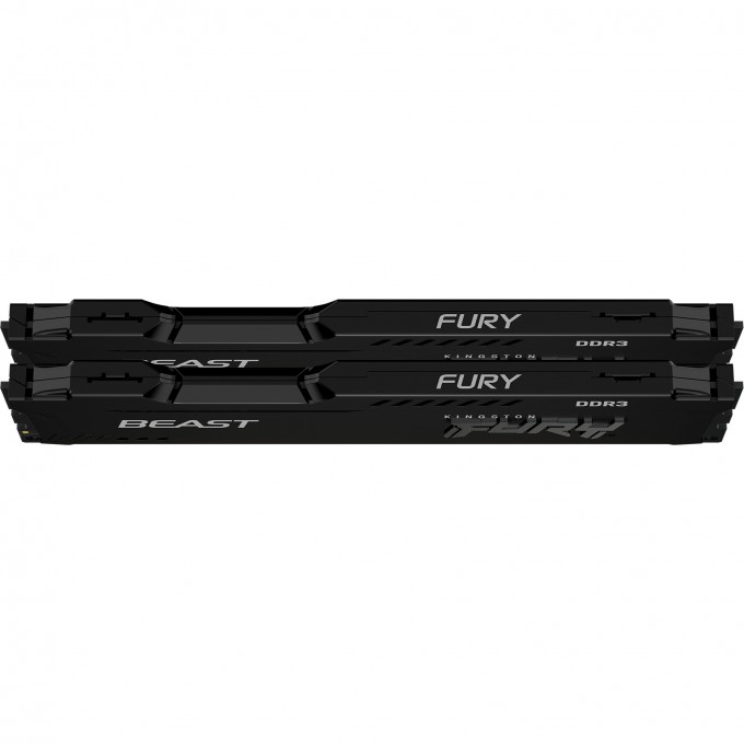 Оперативная память 16Gb DDR-III 1600MHz KINGSTON FURY BEAST BLACK () (2x8Gb KIT) KF316C10BBK2/16 Оперативная память 16Gb DDR-III 1600MHz KINGSTON FURY BEAST BLACK () (2x8Gb KIT) KF316C10BBK2/16