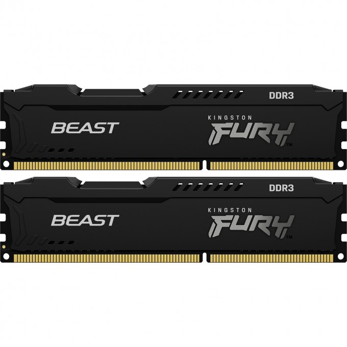 Оперативная память 16Gb DDR-III 1866MHz KINGSTON BEAST BLACK () (2x8Gb KIT) KF318C10BBK2/16 Оперативная память 16Gb DDR-III 1866MHz KINGSTON BEAST BLACK () (2x8Gb KIT) KF318C10BBK2/16