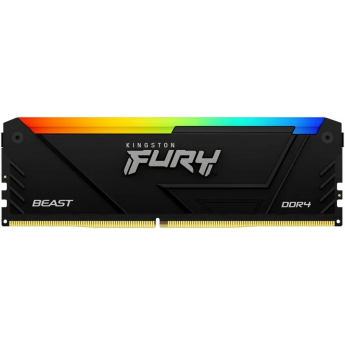 Оперативная память 16Gb DDR4 3200MHz KINGSTON FURY BEAST RGB (KF432C16BB2A/16)