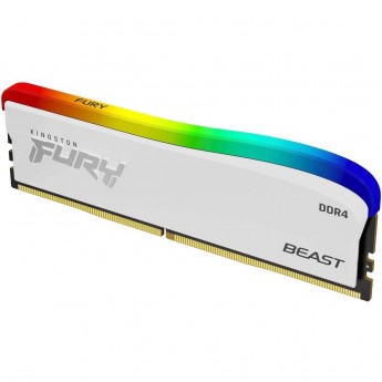 Оперативная память 16Gb DDR4 3200MHz KINGSTON FURY BEAST RGB (KF432C16BWA/16)