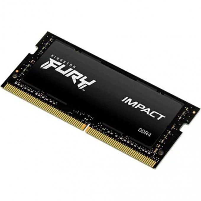 Оперативная память 16Gb DDR4 3200MHz KINGSTON FURY IMPACT SO-DIMM () KF432S20IB/16 Оперативная память 16Gb DDR4 3200MHz KINGSTON FURY IMPACT SO-DIMM () KF432S20IB/16