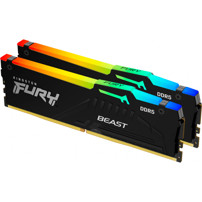 Оперативная память 32Gb DDR5 6800MHz KINGSTON FURY BEAST () (2x16Gb KIT) KF568C34BBEAK2-32