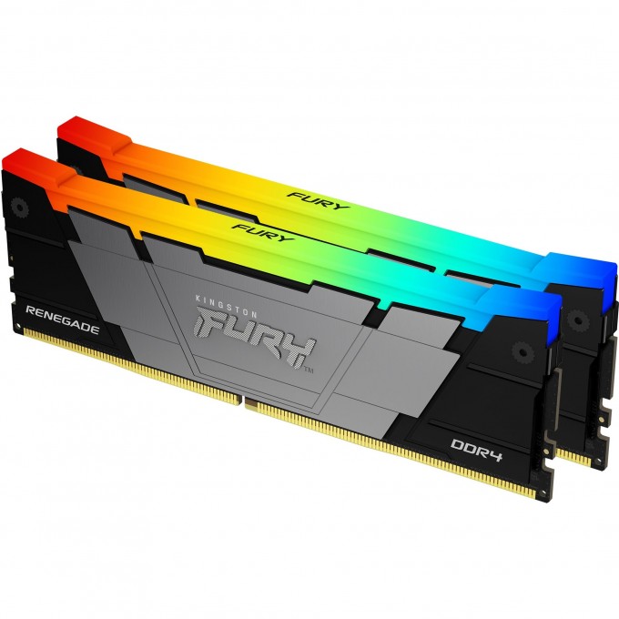 Оперативная память 64Gb DDR4 3600MHz KINGSTON FURY RENEGADE RGB () (2x32Gb KIT) KF436C18RB2AK2/64 Оперативная память 64Gb DDR4 3600MHz KINGSTON FURY RENEGADE RGB () (2x32Gb KIT) KF436C18RB2AK2/64
