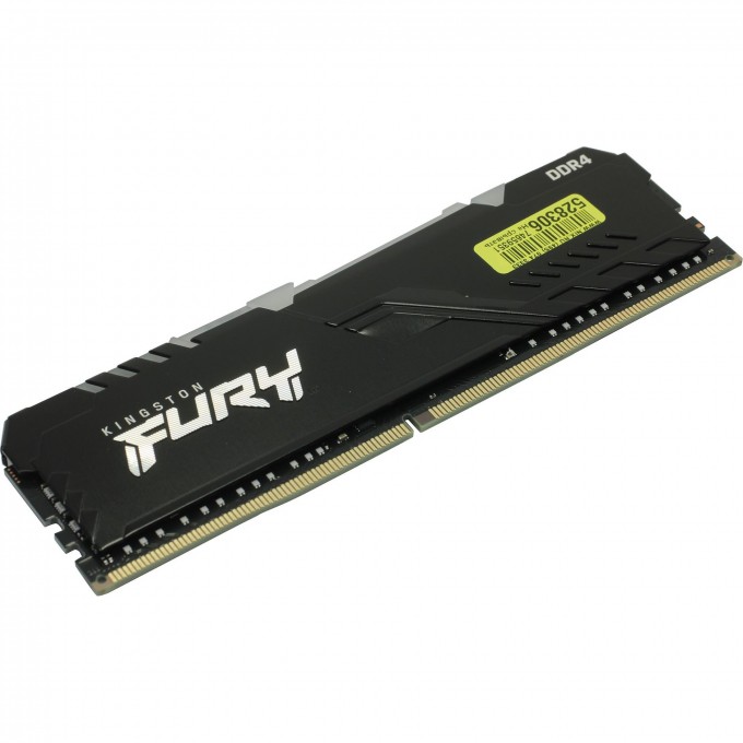 Оперативная память 8Gb DDR-III 1600MHz KINGSTON FURY BEAST BLACK () KF316C10BB/8 Оперативная память 8Gb DDR-III 1600MHz KINGSTON FURY BEAST BLACK () KF316C10BB/8