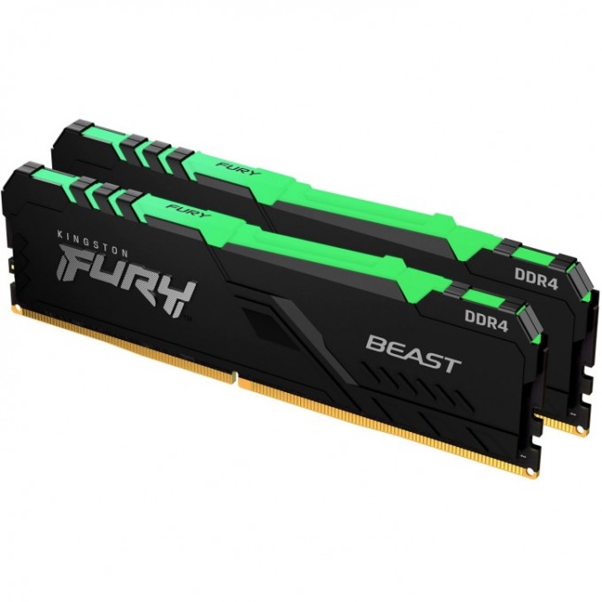 Оперативная память KINGSTON Fury Beast RGB KF432C16BBAK2/32 Оперативная память KINGSTON Fury Beast RGB KF432C16BBAK2/32