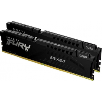 Память оперативная KINGSTON 32GB 6000MT/s DDR5 CL36 DIMM (Kit of 2) FURY Beast Black EXPO