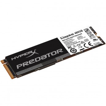 SSD диск KINGSTON HyperX Predator 480Gb SHPM2280P2/480G SSD диск KINGSTON HyperX Predator 480Gb SHPM2280P2/480G
